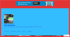 Desktop Screenshot of ecu-solutions.com